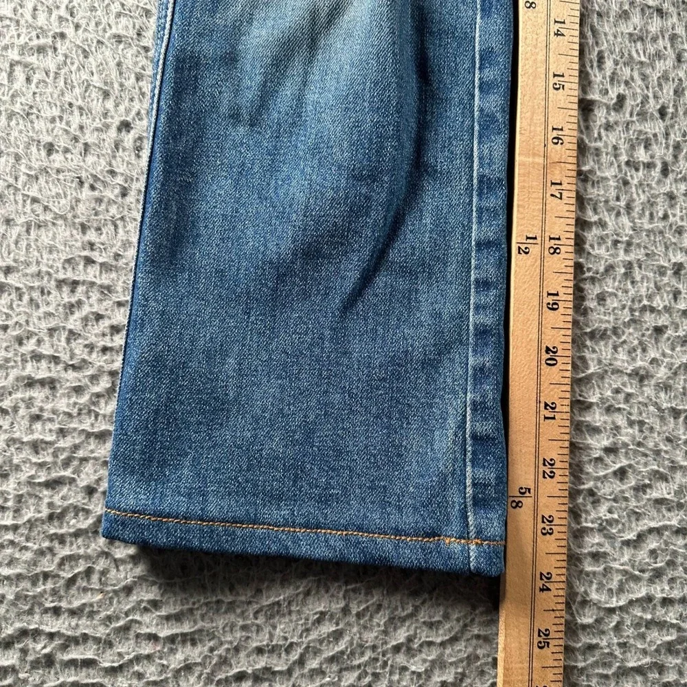 Mother Superior Jeans Womens 26 High Waisted Smokin Double Ankle‎ Blue - Picture 9 of 15